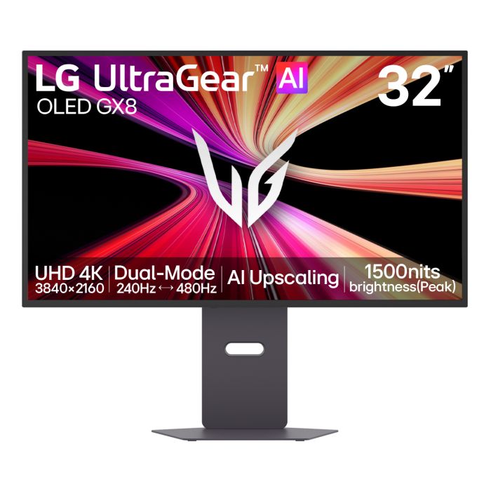 LG UltraGear evo 32" OLED Dual Mode 4K UHD 240Hz Full HD 480Hz 0.03ms Gaming Monitor