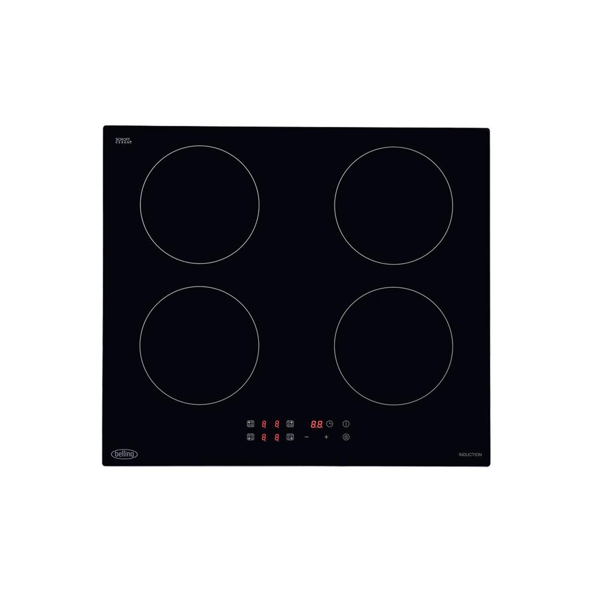 Belling 60cm 4 Zone Induction Hob