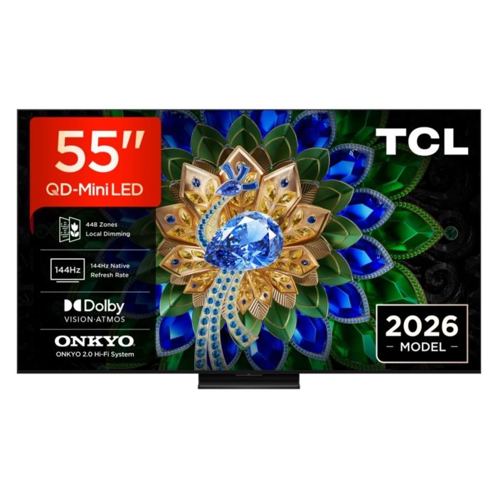 TCL 55A400U-UK 55-Inch 4K QD-Mini LED Google TV