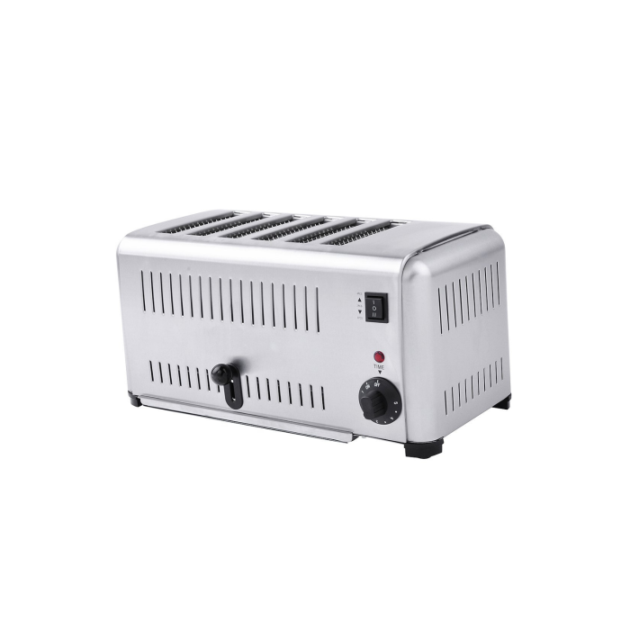 Hamoki 6 Slot Commercial Toaster with Adjustable Selection