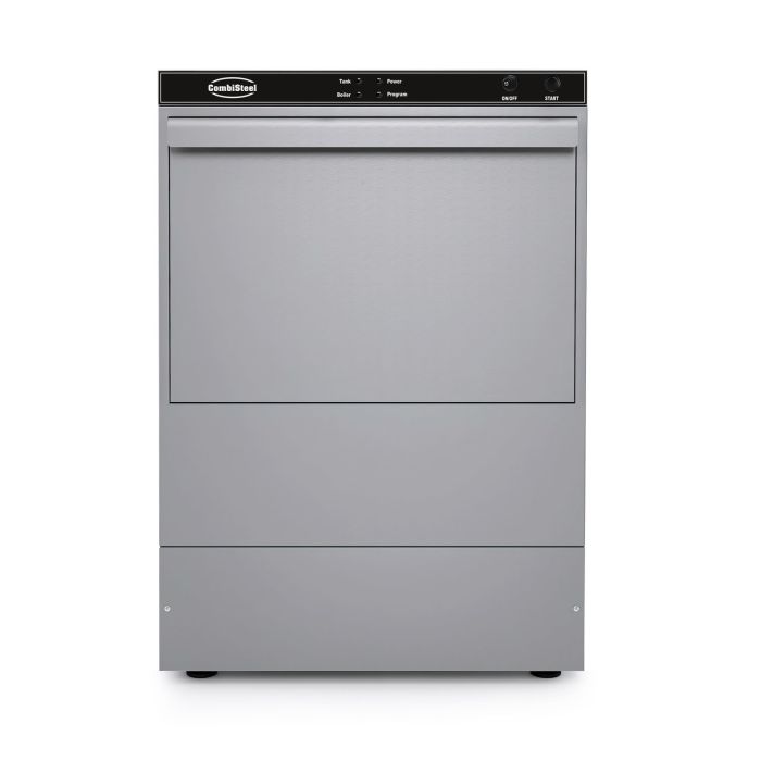 Combisteel ENT500 DP DDE Dishwasher - 500mm Basket, Drain Pump - Hardwired