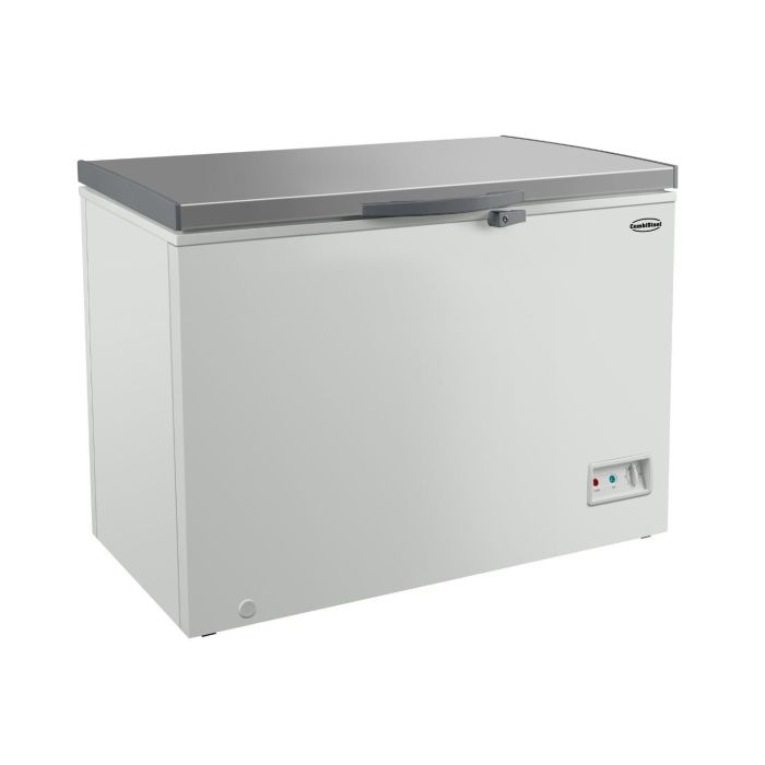 Combisteel Chest Freezer with Stainless Steel Lid - 302 Ltr