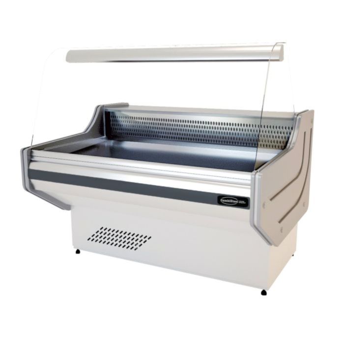 Combisteel Owen Serve Over Counter Fridge - 2000mm Wide, White