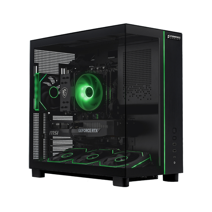 Stormforce Obsidian Intel Core i5 14400F 32GB RAM 1TB SSD RTX 5070 Windows 11 Gaming PC