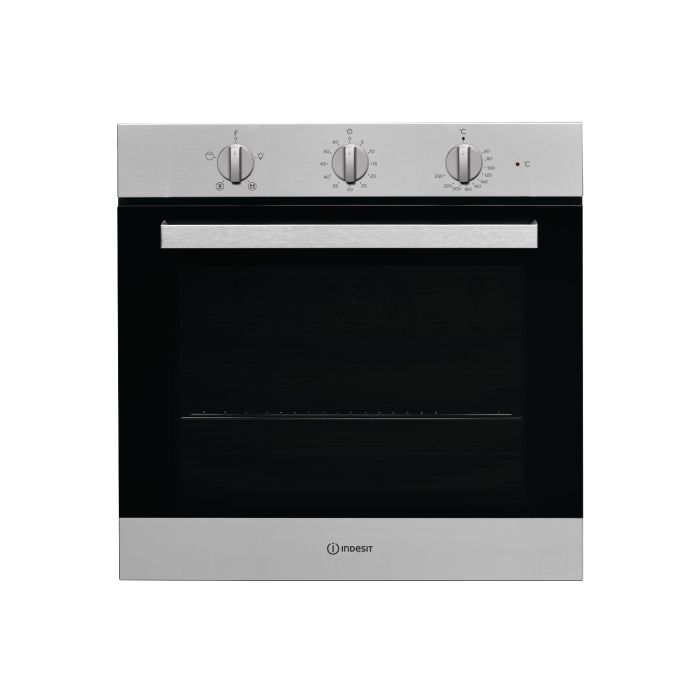 GRADE A2 - Indesit Aria IFW6330IX Electric Fan Assisted Single Oven - Stainless Steel