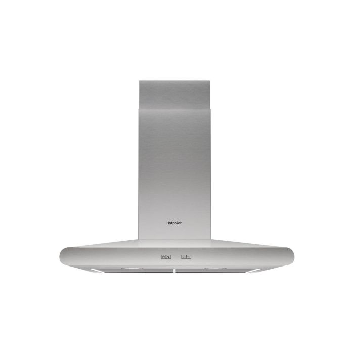 Refurbished Hotpoint PHC77FLBIX 70cm Chimney Cooker Hood Stainless Steel