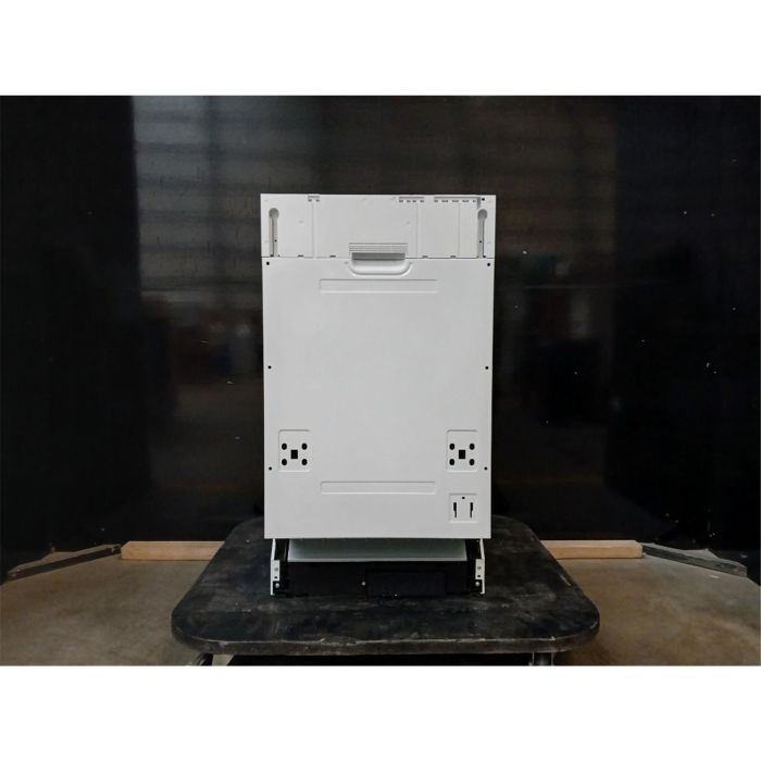 GRADE A2 - electriQ Integrated Slimline Dishwasher - White control panel - Quick Wash Quiet