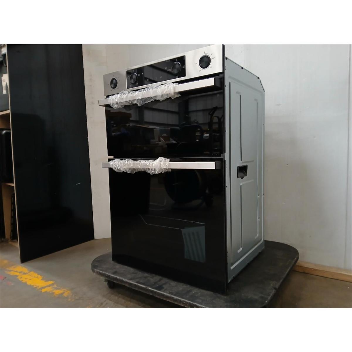 Refurbished Hisense Hi6 Electric Built-In Double Oven - Stainless Steel