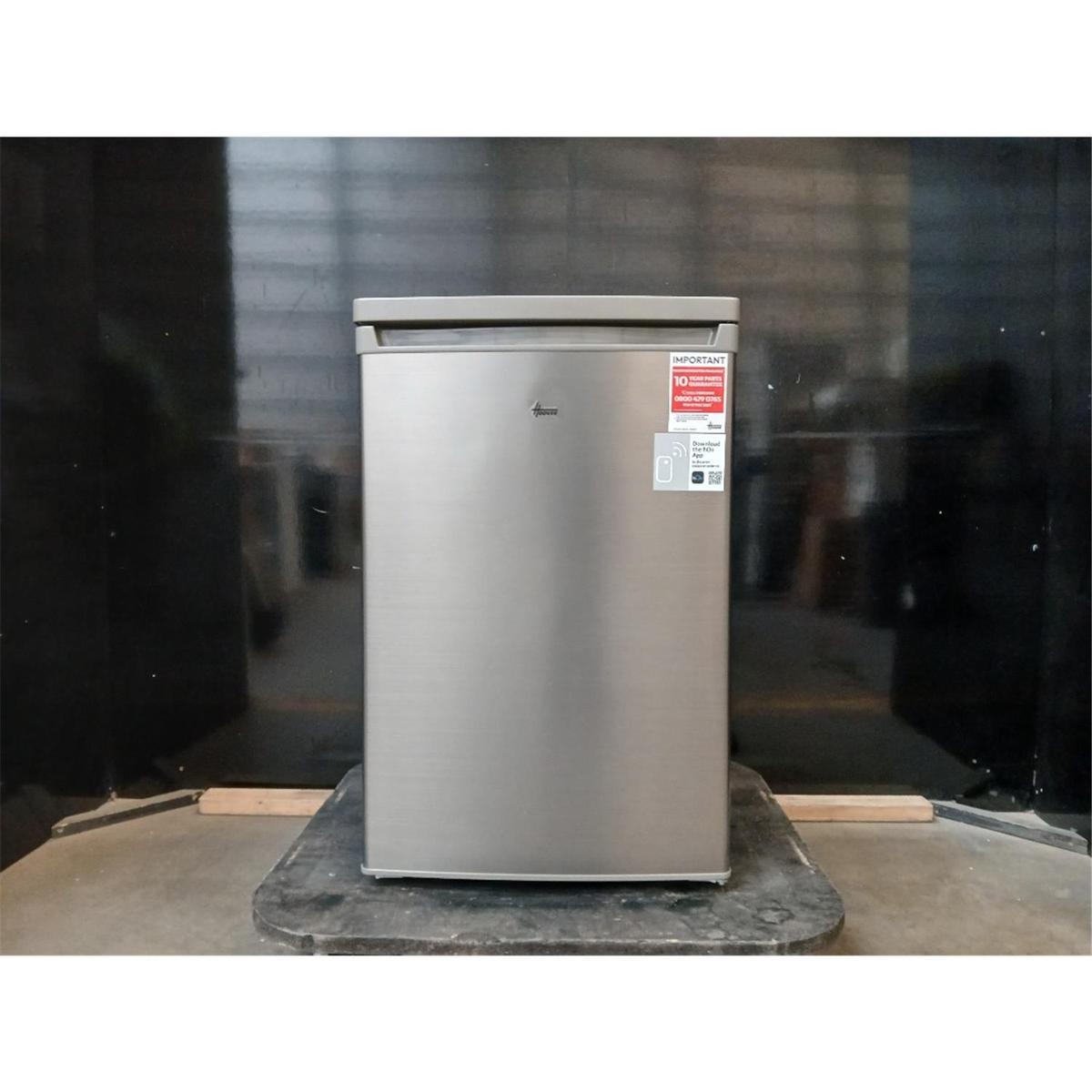 GRADE A2 - Hoover 127 Litre Under Counter Fridge  - Silver