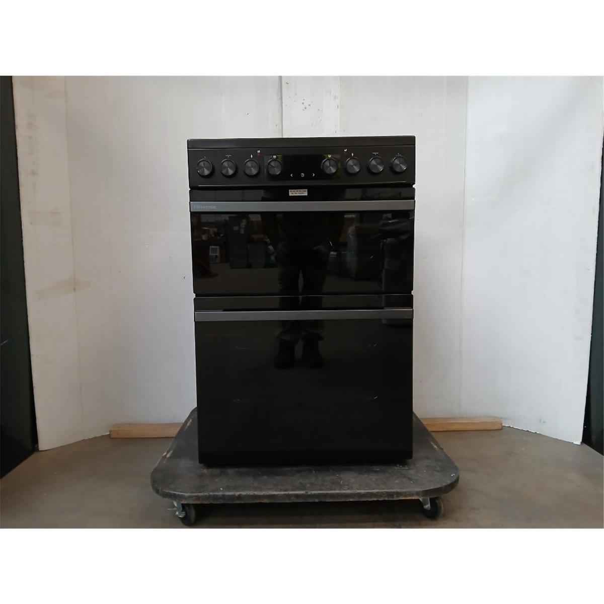 GRADE A2 - Hisense 60cm Electric Cooker - Black
