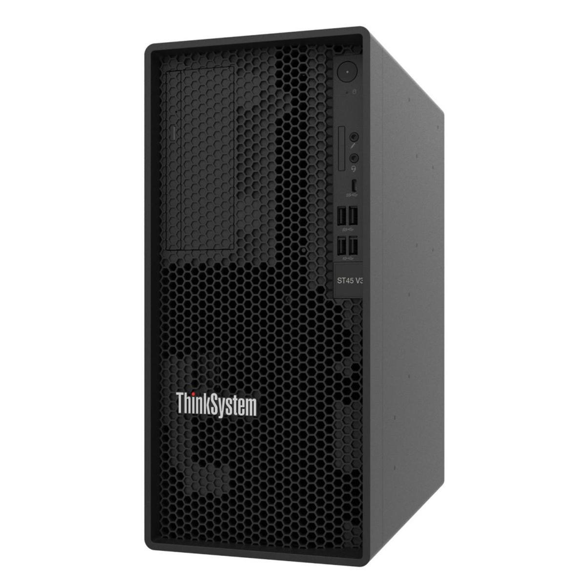 Lenovo ThinkSystem ST45 V3, 1xAMD EPYC 4124P 4C 3.8GHz 65W, 32GB 1Rx8, 2x960GB SSD, SW RD, 1x500W