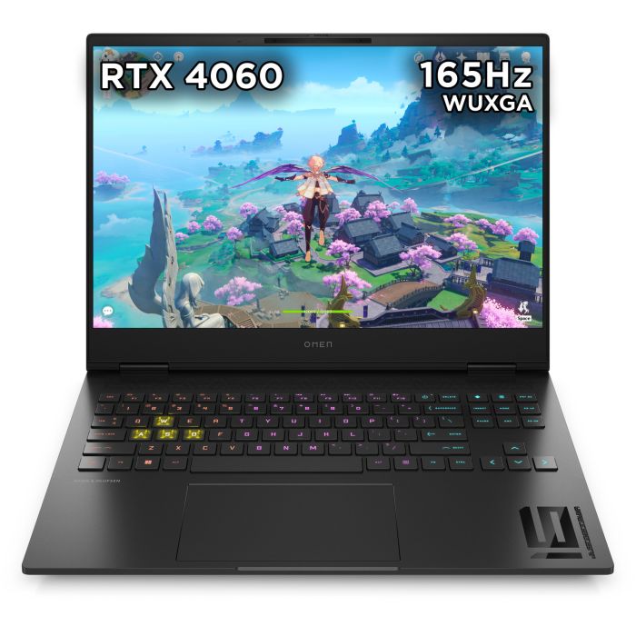 HP OMEN 16 Intel Core i7 16GB RAM 1TB SSD RTX 4060 165Hz 16 Inch Windows 11 Gaming Laptop