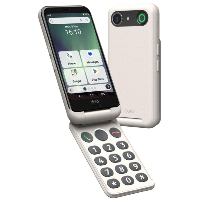 Doro Aurora A20 Bone 4.5" 64GB 4G Unlocked & SIM Free Smartphone