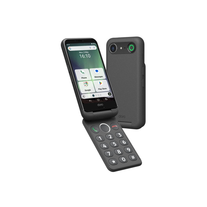 Doro Aurora A20 Graphite 4.5" 64GB 4G Unlocked & SIM Free Smartphone