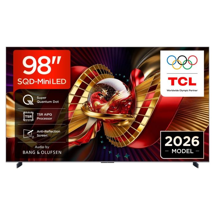 TCL 98C8L-UK 98-Inch 4K QLED Mini LED Google TV  Ultra HD HDR Smart TV with Dolby Vision IQ 144Hz Gaming & ONKYO Audio