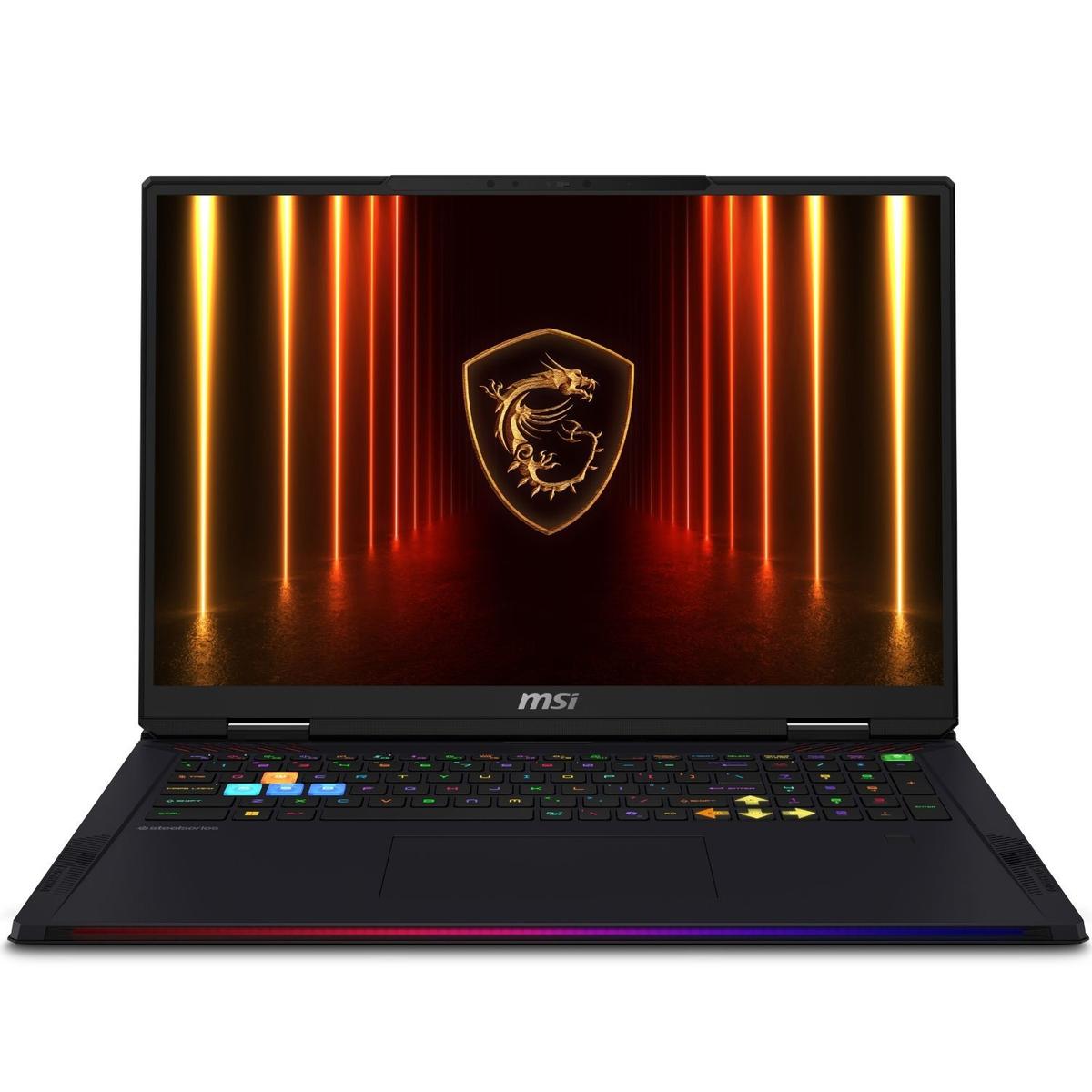 Refurbished MSI Raider AMD AMD Ryzen 9 64GB RAM 2TB SSD RTX 5080 120Hz 18 Inch Windows 11 Gaming Laptop