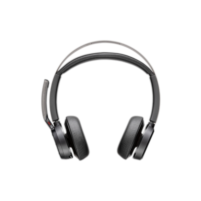 HP Poly Voyager Focus 2 On Ear Bluetooth Wireless Headset with Charging Stand