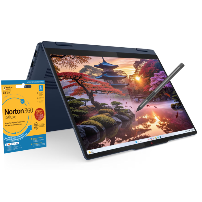 Refurbished Lenovo IdeaPad 5 AMD Ryzen AI 7 350 16GB RAM 1TB SSD 14 Inch Windows 11 Touchscreen Convertible Laptop
