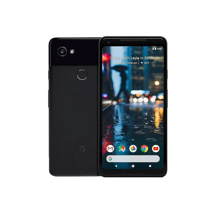 Refurbished Google Pixel 2 XL Just Black 6" 64GB 4G Unlocked & SIM Free Smartphone