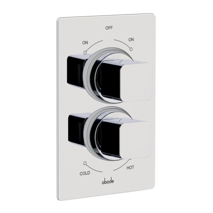 Fervour Concealed Thermostatic Shower Valve - Chrome