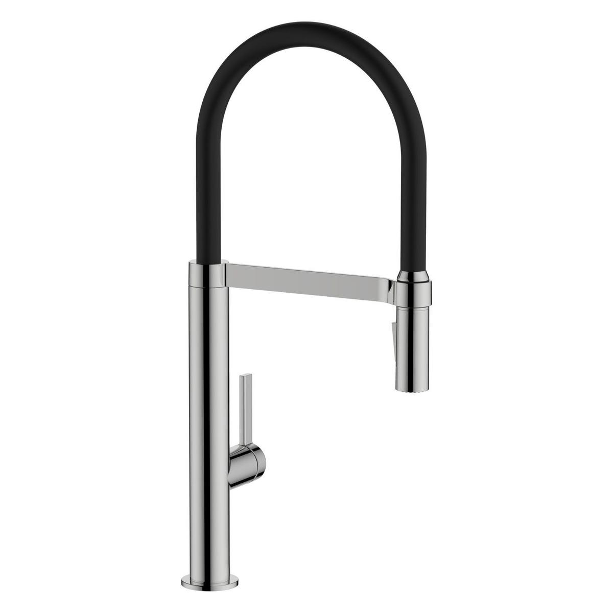 Abode Keswick Bridge Traditional Mixer Tap - Brushed Brass