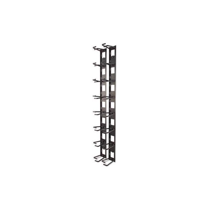APC rack cable management panel vertical