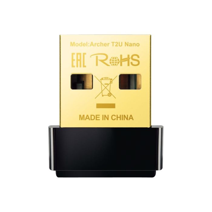 TP-Link Archer T2U Nano 433Mbps USB 2.0 Wi-Fi Adapter