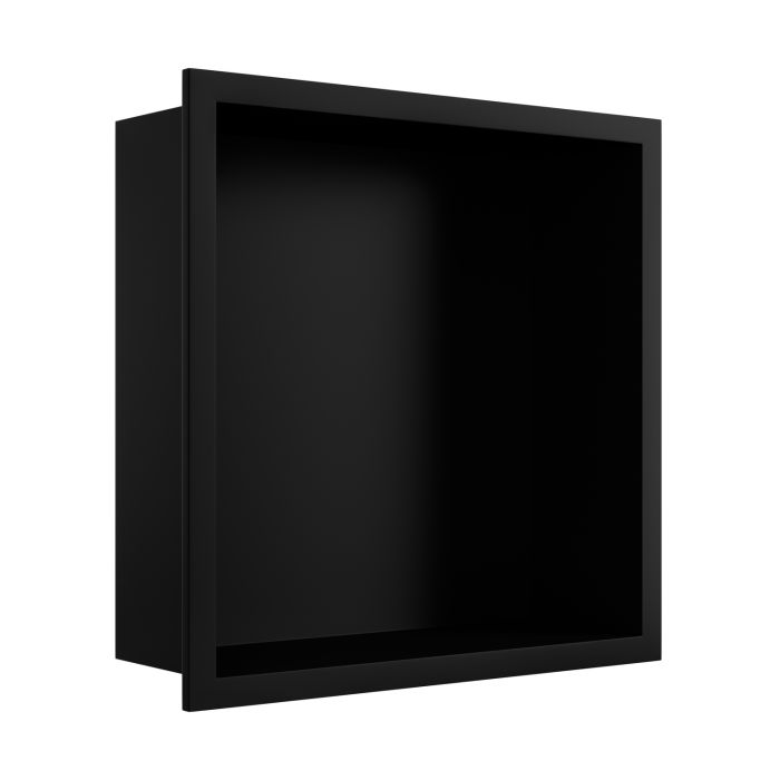 Black Shower Niche 305 x 305mm - Arissa
