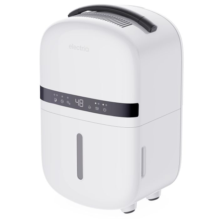 Refurbished electriQ Aqua-Dry 5L Compact Compressor Dehumidifier with Anti-Odour Filter