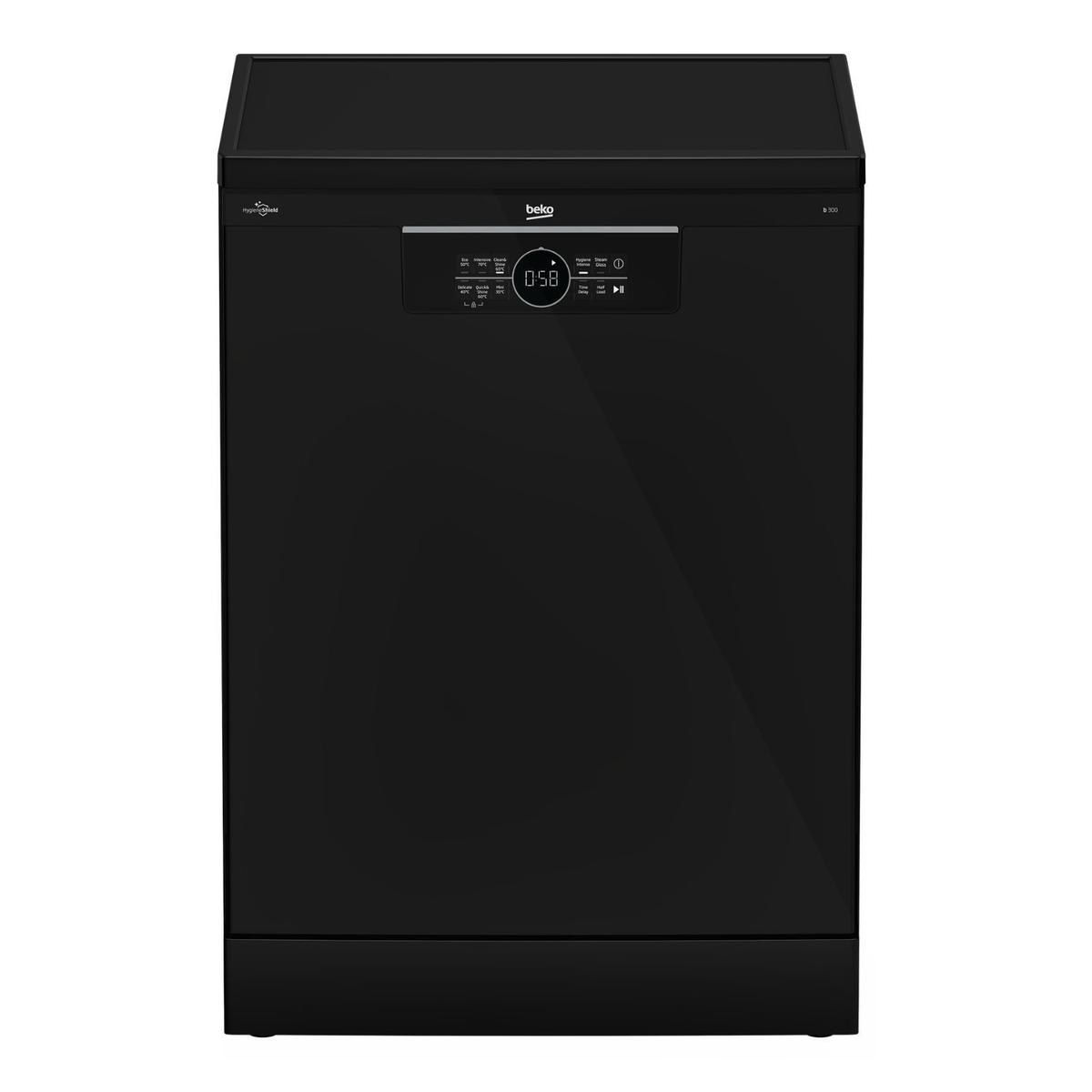 Beko HygieneIntense Freestanding Dishwasher - Quick&Shine&#153; Black