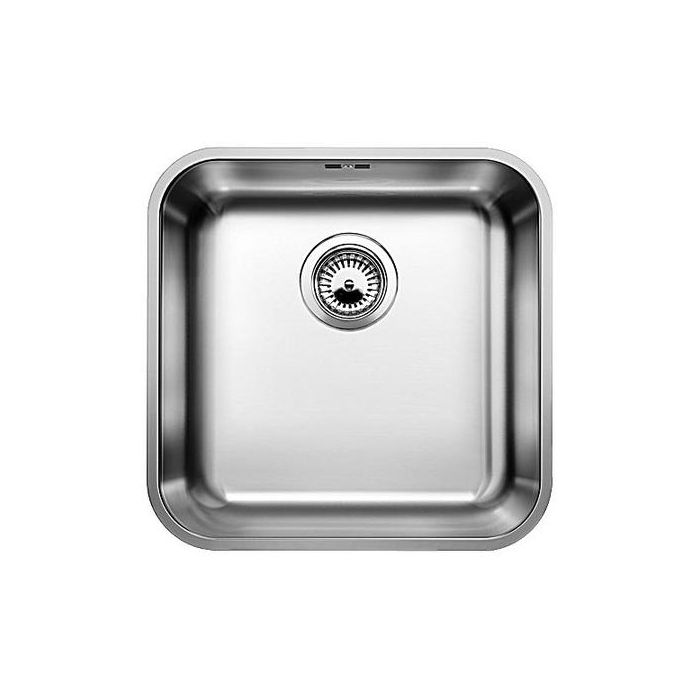 Blanco Supra 400-U Single Bowl Undermount Chrome Stainless Steel Kitchen Sink