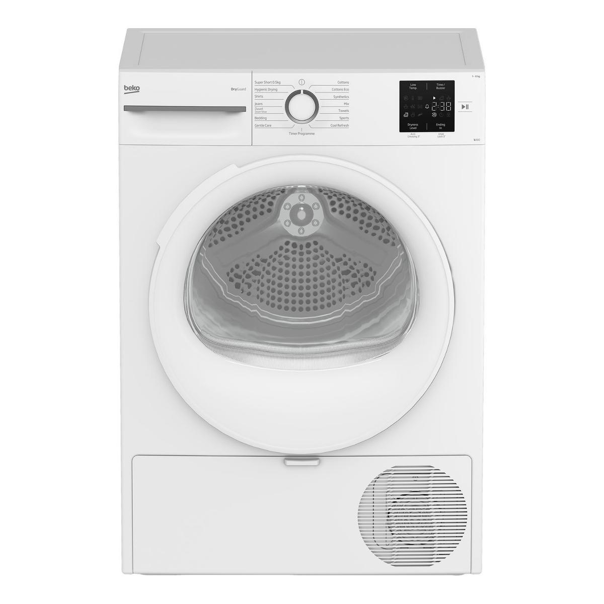 Beko 8kg Heat Pump Tumble Dryer - White