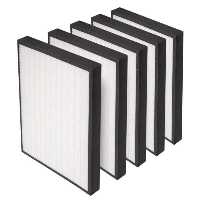 Pack of 5 x HEPA filter for Meaco Arete12L and AreteTwo12L