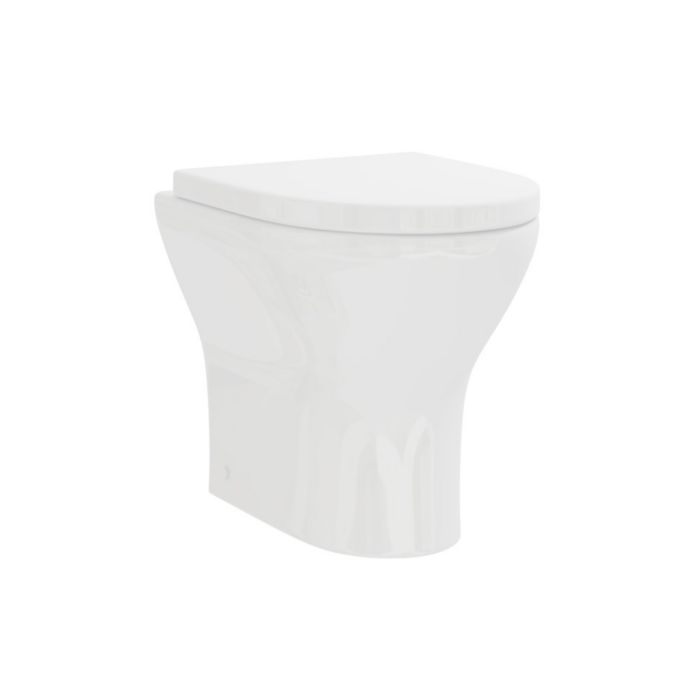 Back to Wall Short Projection Toilet with Soft Close Seat - Portland
