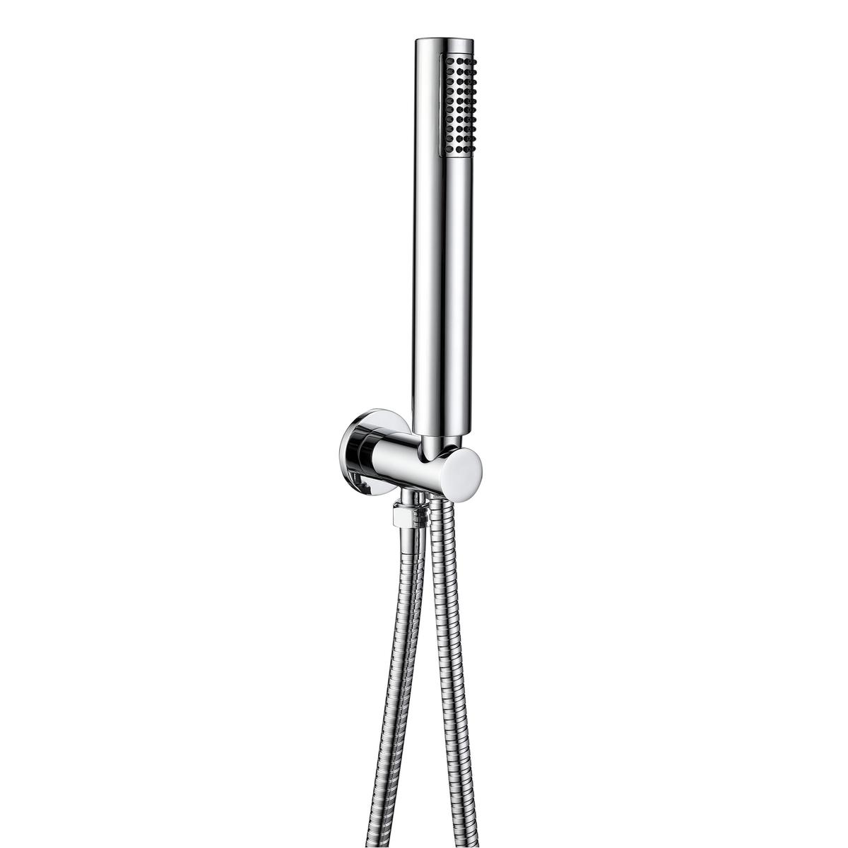 ONLY OPENED - Chrome Bracket with Elbow and Hose - Arissa