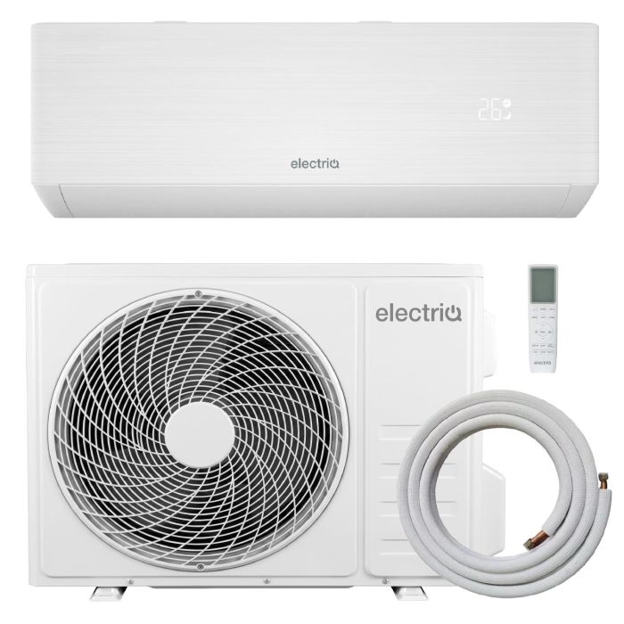 electriQ iQool 9000 BTU Split Air Conditioner with Heat Pump and Full Installation Included