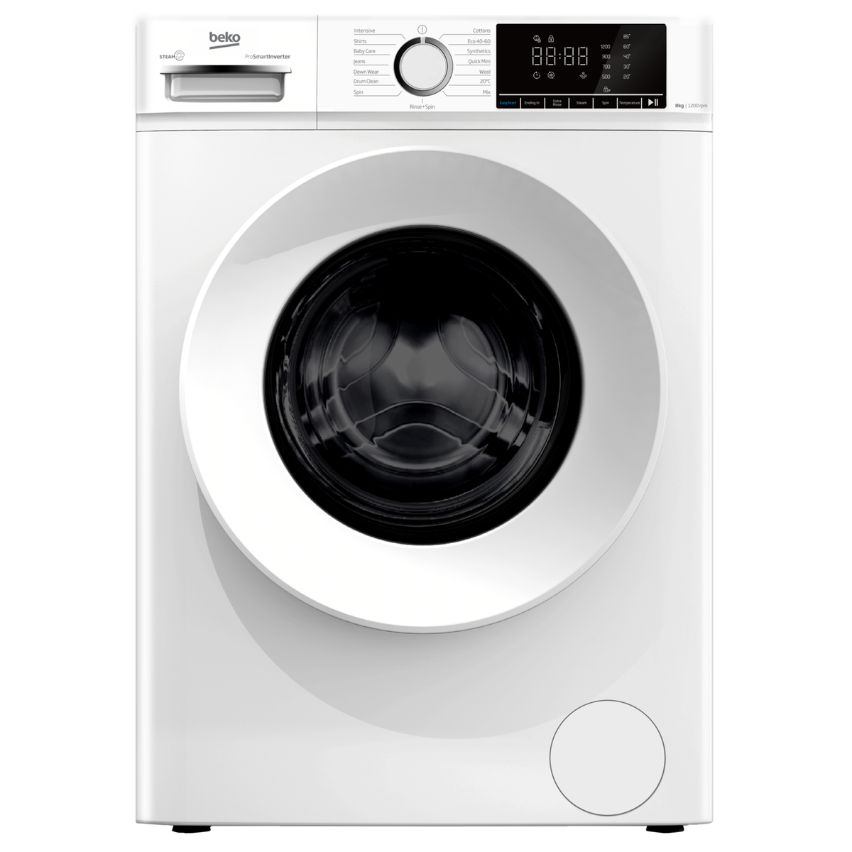 Beko 8kg 1200rpm Washing Machine - White