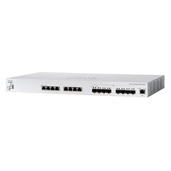 Cisco Catalyst C1300-16XTS 8-Port Rack-mountable Smart Managed Switch 
