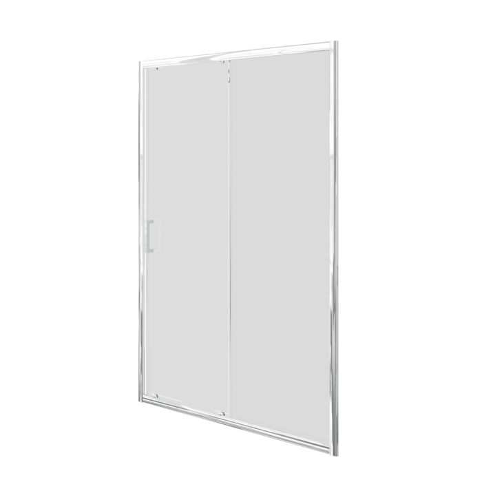 1400mm Chrome Sliding Door Shower Enclosure 6mm Glass - Carina