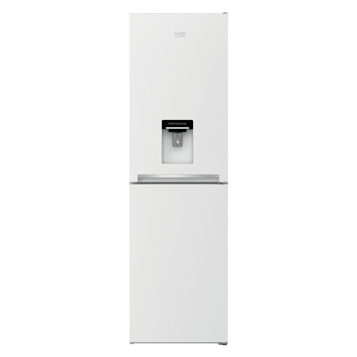 GRADE A2 - Beko 268 Litre 50/50 Freestanding Fridge Freezer with Water Dispenser - White