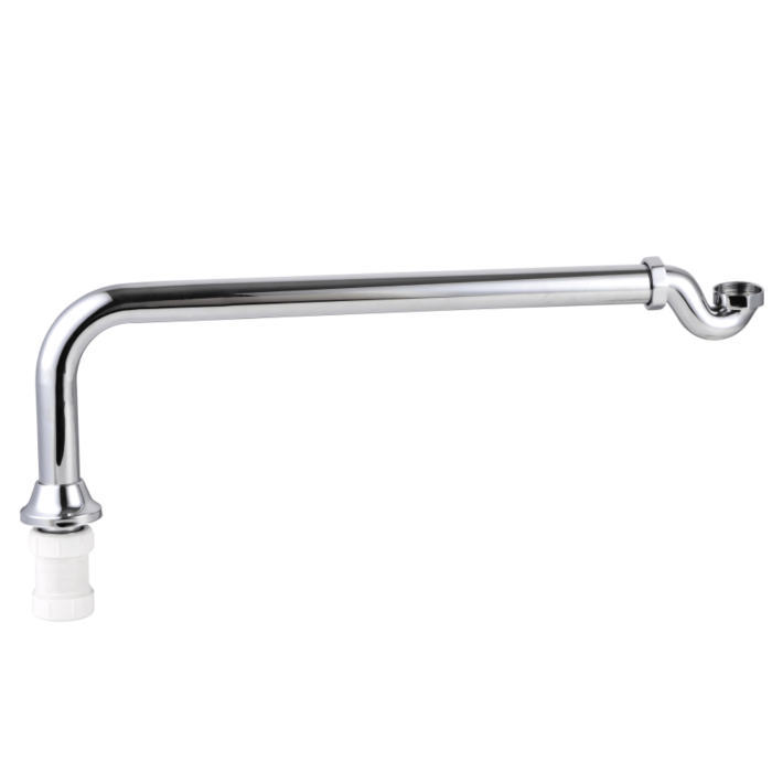 Traditional Exposed Bath Trap - Chrome