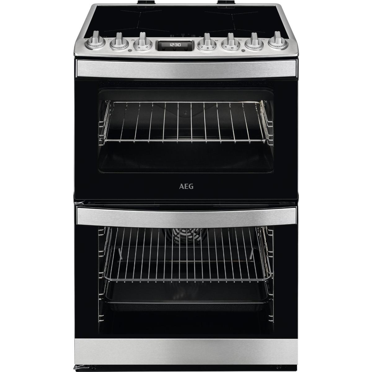 AEG 6000 Series 60cm Electric Induction Cooker - Stainless Steel