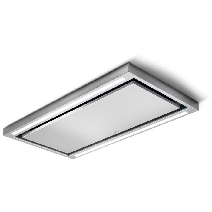 Refurbished Elica Cloud 7 CLOUD-SEVEN-DO 90cm Ceiling Extractor Cooker Hood Stainless Steel