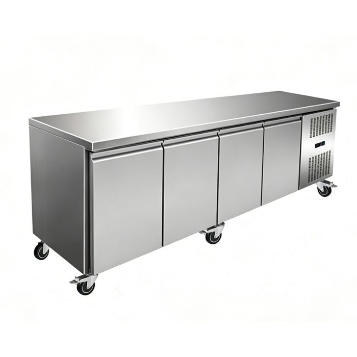 Culinox GN4100TN 4 Door Counter Fridge - 700mm Deep, GN Compatible