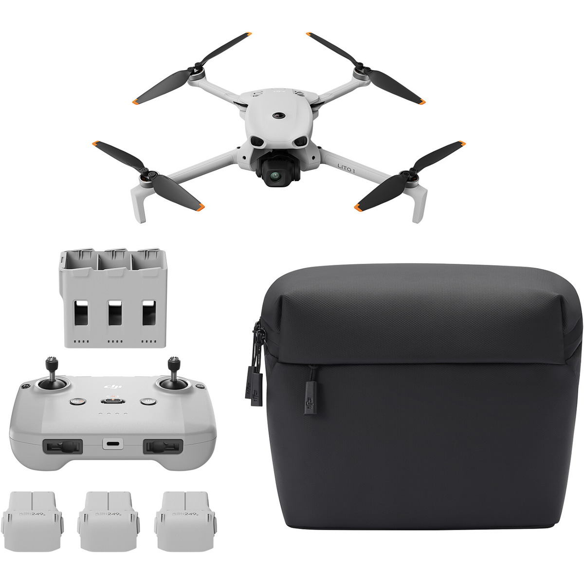 Refurbished DJI Lito X1 Fly More Combo DJI RC-N3