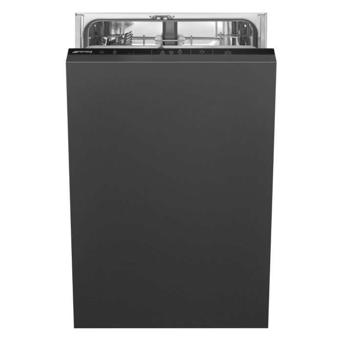 Smeg Integrated Slimline Dishwasher - DryAssist+ D-Rated Black Control Panel