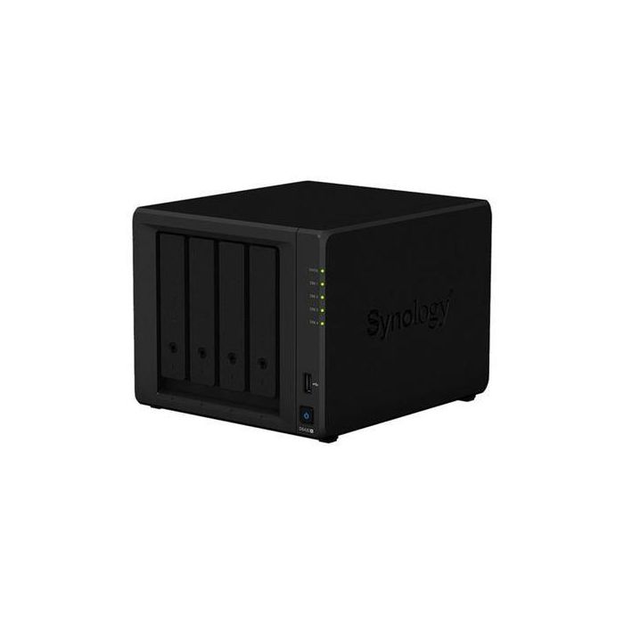 Synology Disk Station 4 Bay 2GB Diskless Desktop NAS / 4x 2TB Seagate Ironwolf