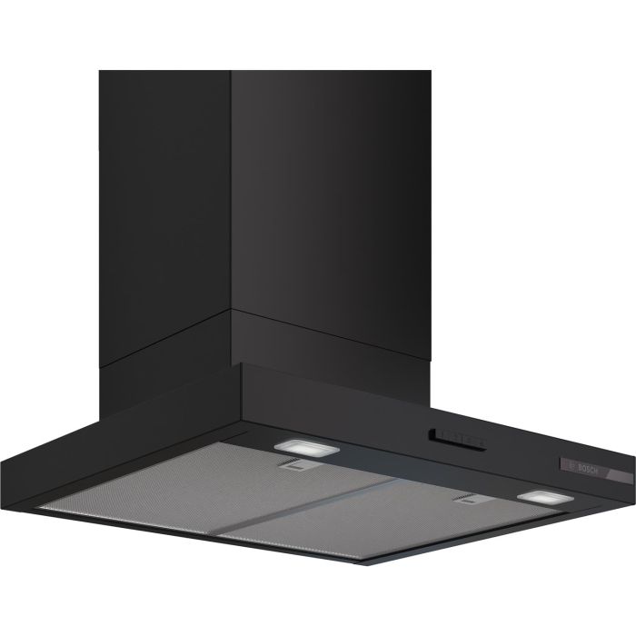 GRADE A1 - Bosch Series 4 60cm Chimney Cooker Hood - Matt Black