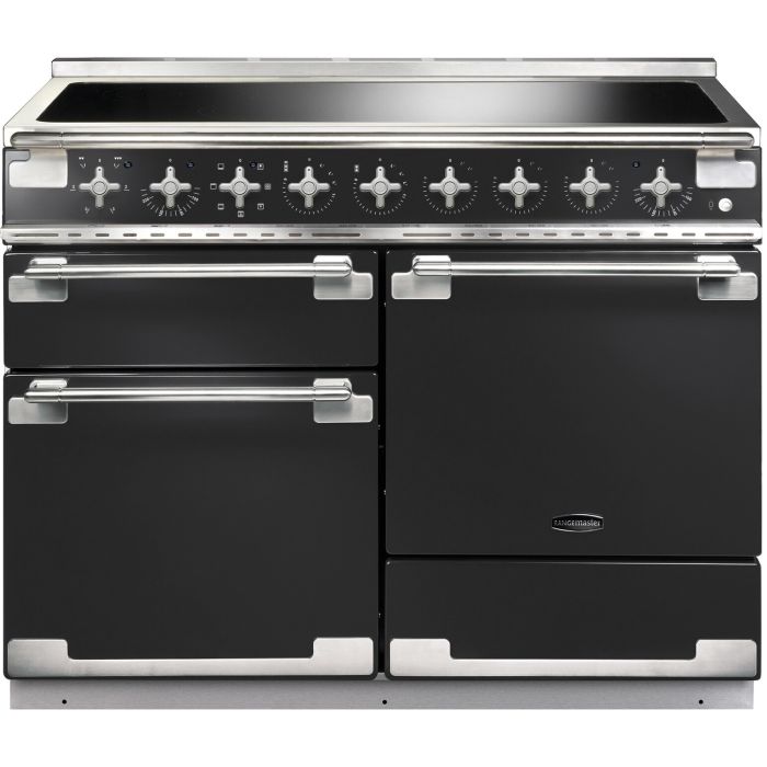 Rangemaster Elise 110cm Electric Induction Range Cooker - Black
