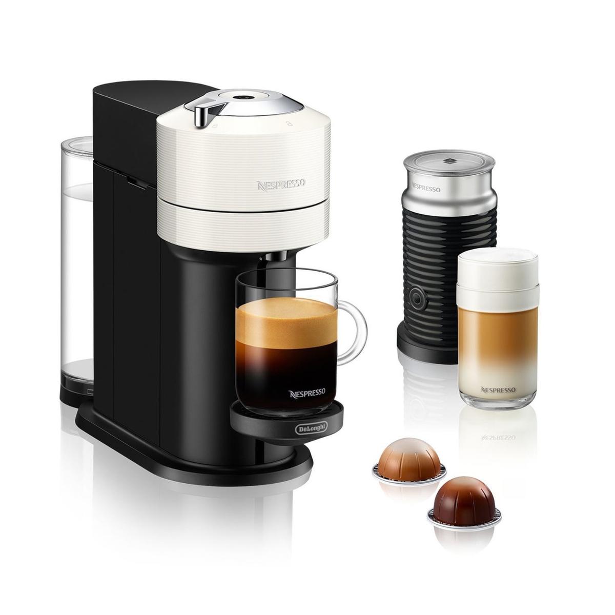 Nespresso by Delonghi Vertuo Next Pod Coffee Machine ENV120.WAE - White